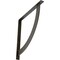 Ekena Millwork Bulwark Steel Bracket, Antiqued Warm Silver 2"W x 24"D x 24"H BKTM02X24X24BUAWS - alternate 1